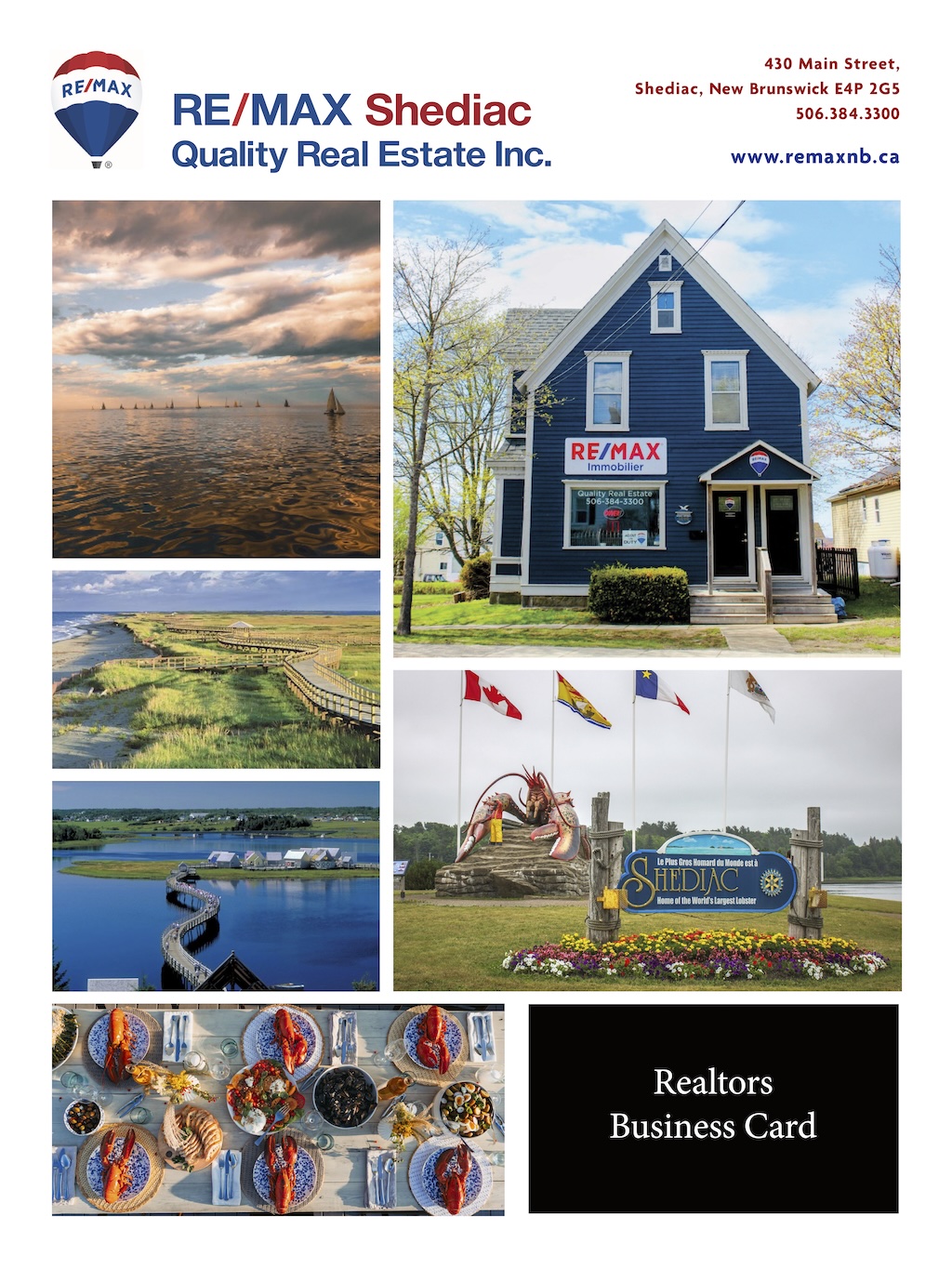 Shediac folder design